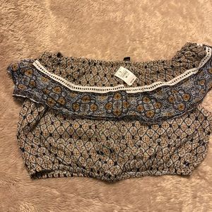 Crop top/ sleeveless, multi color